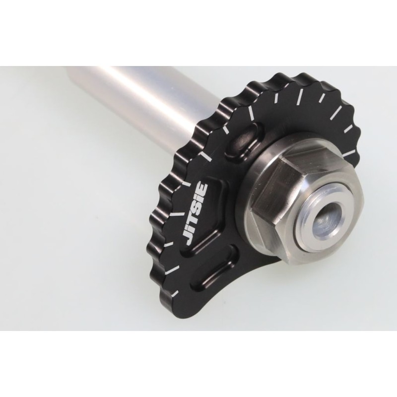 Axe roue AR 17mm complet JITSIE BETA 2009-2025