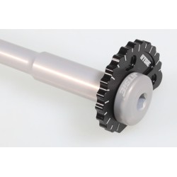 Axe roue AR 17mm complet JITSIE GASGAS 2002-2014