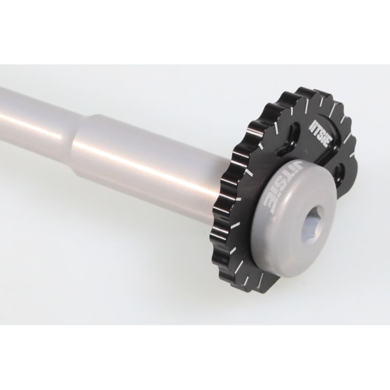 Axe roue AR 17mm complet JITSIE GASGAS 2002-2014