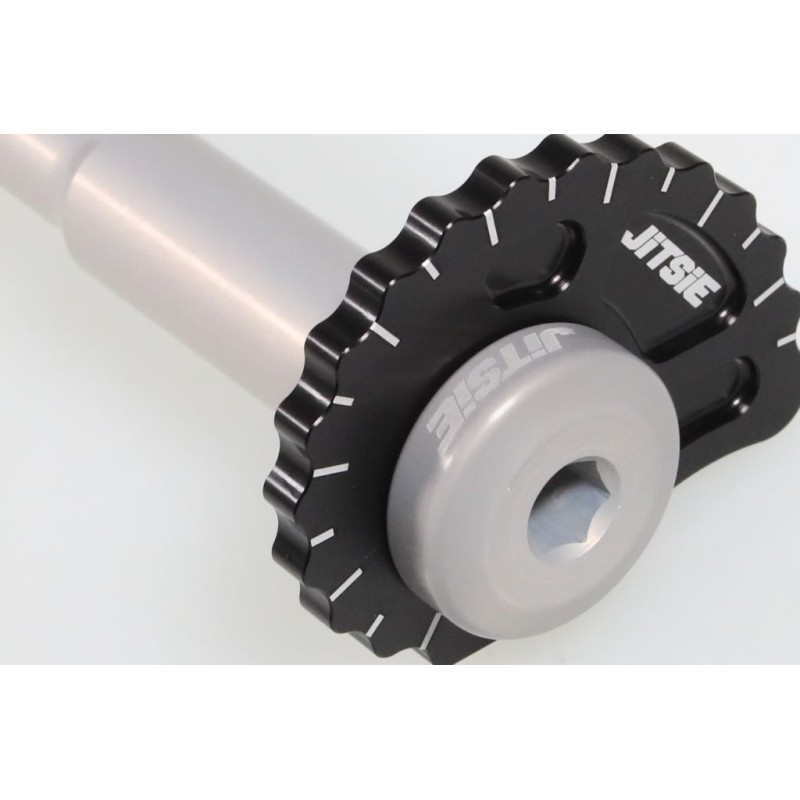 Axe roue AR 17mm complet JITSIE GASGAS 2002-2014