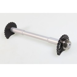 Axe roue AR 17mm complet JITSIE GASGAS 2002-2014