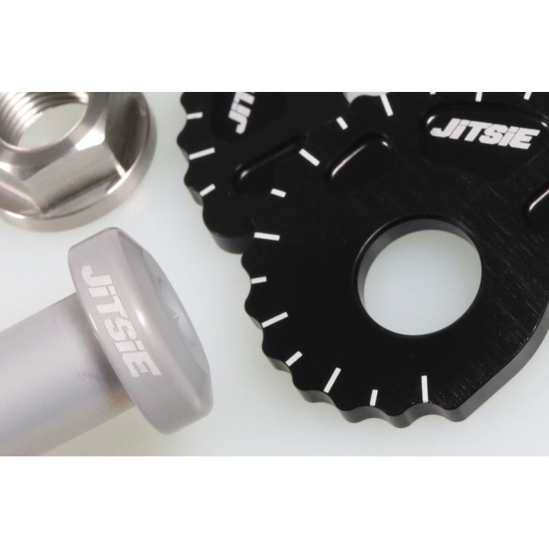 Axe roue AR 17mm complet JITSIE GASGAS 2002-2014
