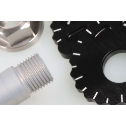 Axe roue AR 17mm complet JITSIE GASGAS 2002-2014