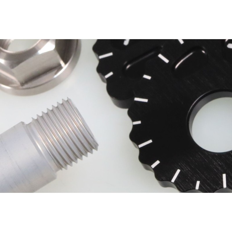 Axe roue AR 17mm complet JITSIE GASGAS 2002-2014