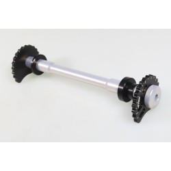 Axe roue AR 17mm complet JITSIE GASGAS 2013-2025