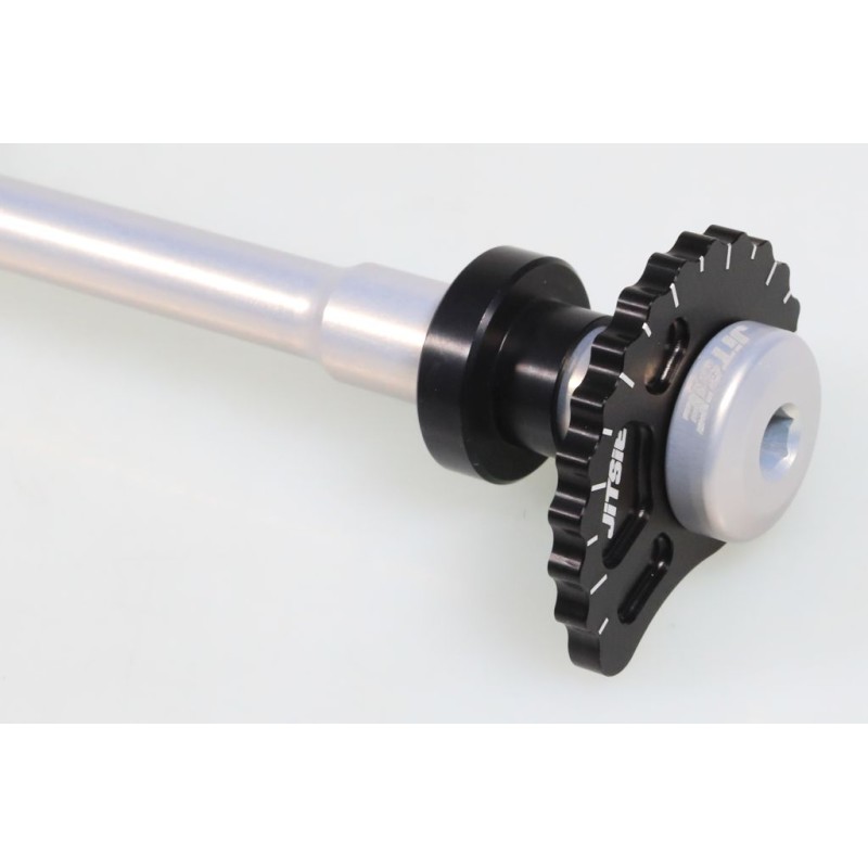 Axe roue AR 17mm complet JITSIE GASGAS 2013-2025