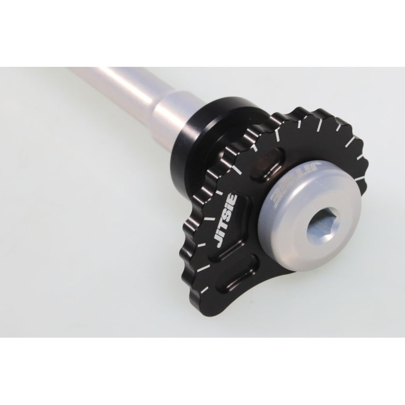 Axe roue AR 17mm complet JITSIE GASGAS 2013-2025