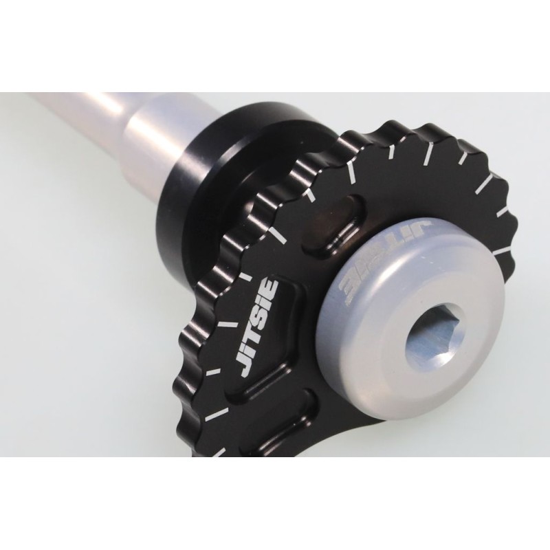 Axe roue AR 17mm complet JITSIE GASGAS 2013-2025