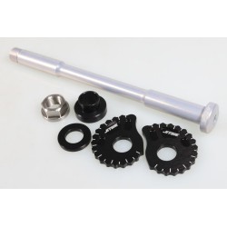 Axe roue AR 17mm complet JITSIE GASGAS 2013-2025