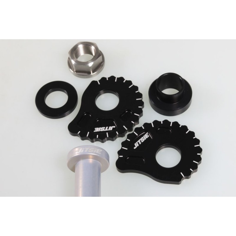 Axe roue AR 17mm complet JITSIE GASGAS 2013-2025