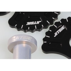 Axe roue AR 17mm complet JITSIE GASGAS 2013-2025