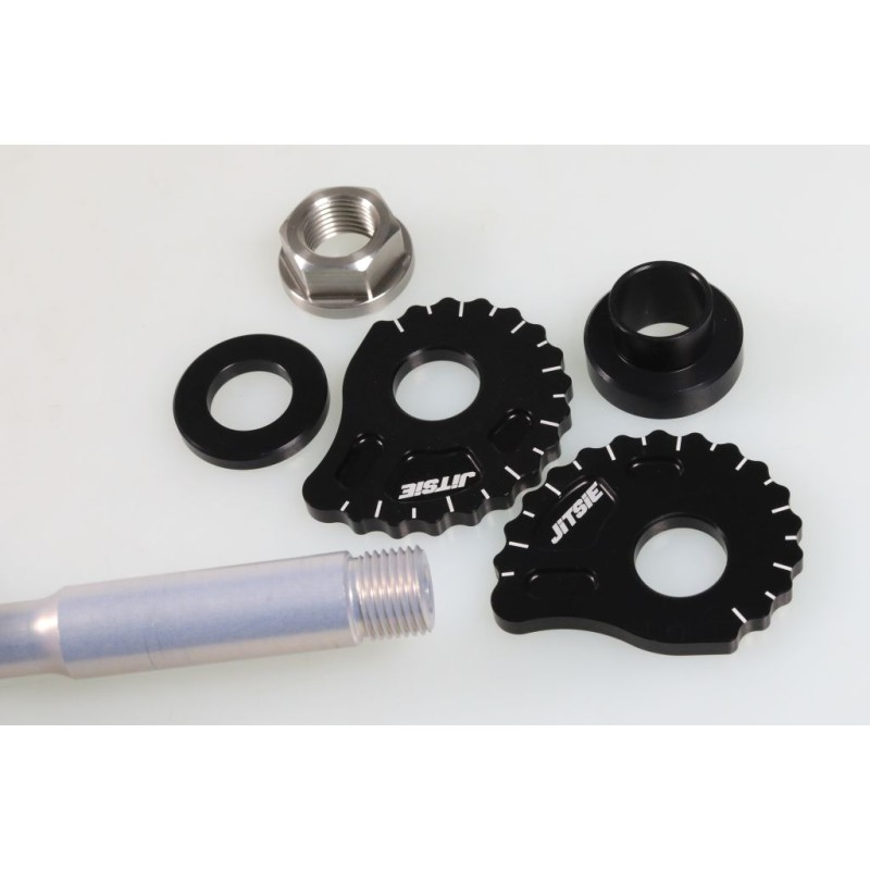 Axe roue AR 17mm complet JITSIE GASGAS 2013-2025