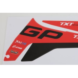 Autocollant boitier filtre JITSIE GASGAS 2023-2025 GP rouge/noir