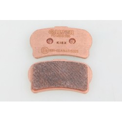 Plaquettes frein AV type 460 GALFER G1395 métal frittée