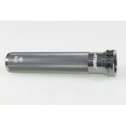 Tube poignée gaz DOMINO Aluminium seul tirage court gris