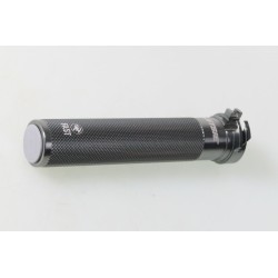 Tube poignée gaz DOMINO Aluminium seul tirage court gris