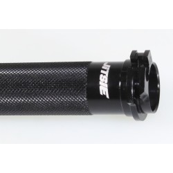 Tube poignée gaz DOMINO Aluminium seul tirage long noir