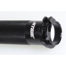 Tube poignée gaz DOMINO Aluminium seul tirage long noir