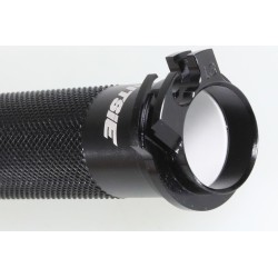 Tube poignée gaz DOMINO Aluminium seul tirage long noir