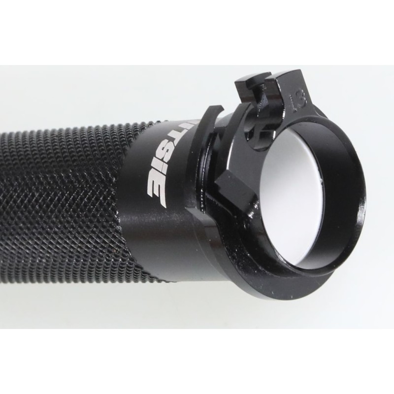 Tube poignée gaz DOMINO Aluminium seul tirage long noir