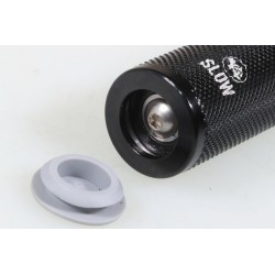 Tube poignée gaz DOMINO Aluminium seul tirage long noir