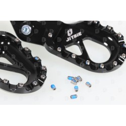 Repose pied alu avec insert JITSIE GASGAS 2023-2025