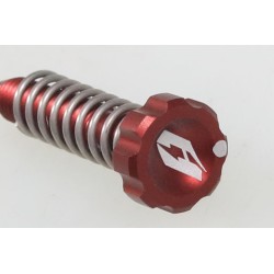 Vis ralenti JITSIE carburateur KEIHIN PWK28 rouge