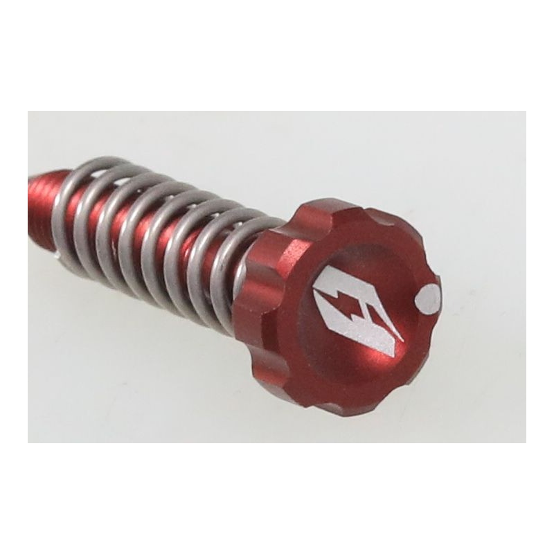 Vis ralenti JITSIE carburateur KEIHIN PWK28 rouge