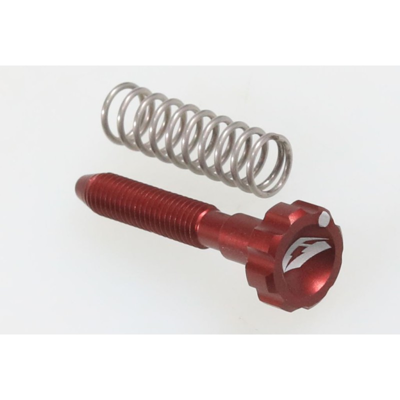 Vis ralenti JITSIE carburateur KEIHIN PWK28 rouge