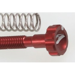 Vis ralenti JITSIE carburateur KEIHIN PWK28 rouge