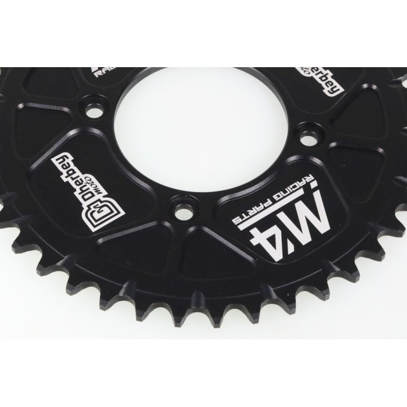 Couronne 4 trous fermée M4/DHERBEY noir