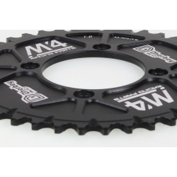 Couronne 4 trous fermée M4/DHERBEY noir