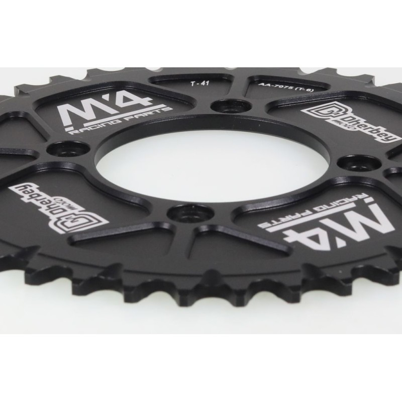 Couronne 4 trous fermée M4/DHERBEY noir
