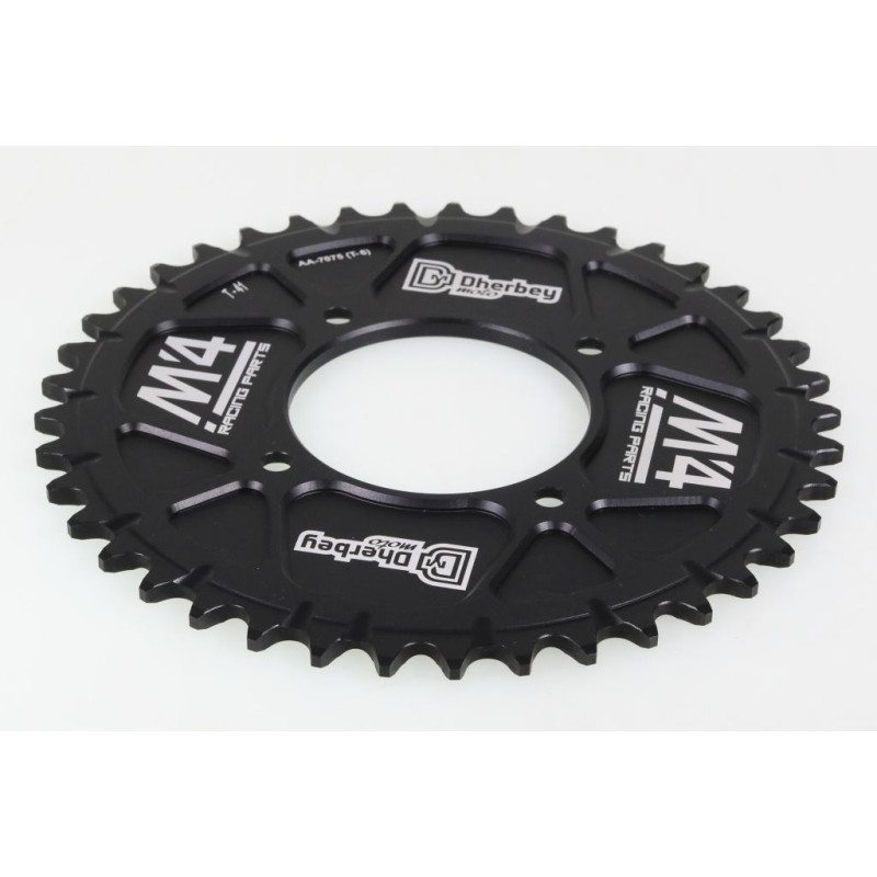Couronne 4 trous fermée M4/DHERBEY noir