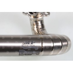 Coude échappement MP DESIGN TRS titane