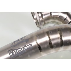 Coude échappement MP DESIGN VERTIGO Nitro "Version GELABERT" titane