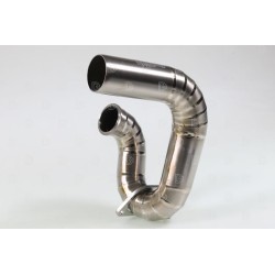 Coude échappement MP DESIGN VERTIGO Nitro "Version GELABERT" titane
