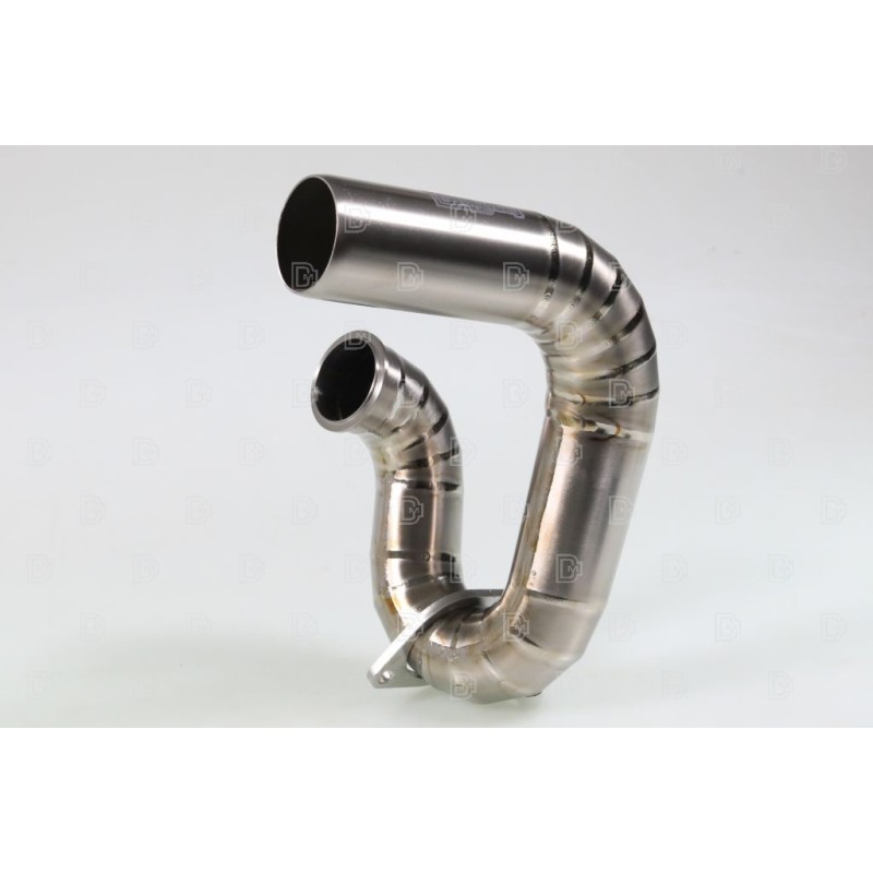 Coude échappement MP DESIGN VERTIGO Nitro "Version GELABERT" titane