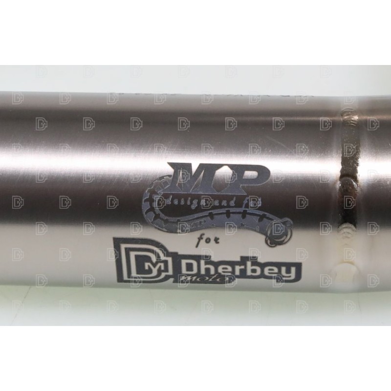Coude échappement MP DESIGN VERTIGO Nitro "Version GELABERT" titane