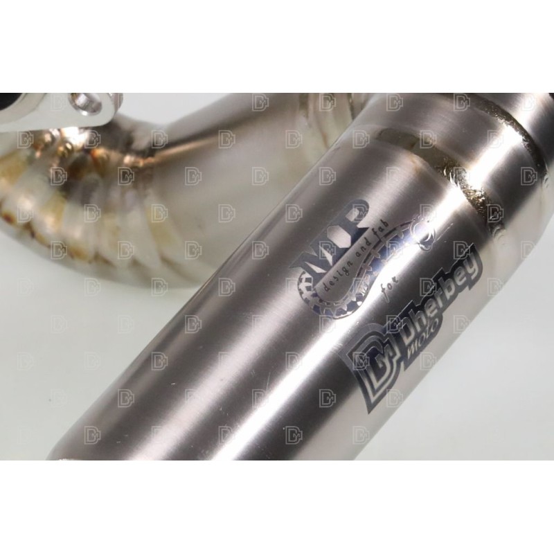 Coude échappement MP DESIGN VERTIGO Nitro titane court