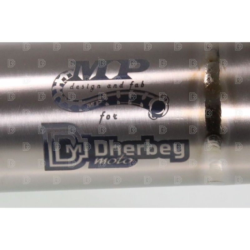 Coude échappement MP DESIGN VERTIGO Nitro titane court