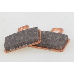 Plaquettes frein AR type 224 MOTO-MASTER métal frittée