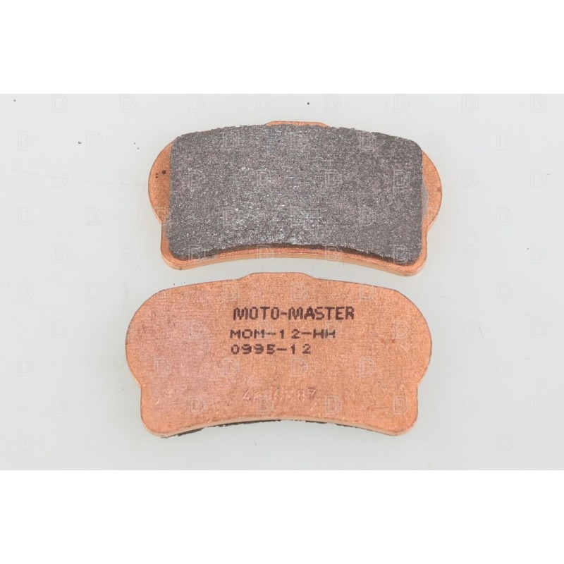 Plaquettes frein AV type 460 MOTO-MASTER métal frittée