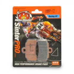 Plaquettes frein AV type 511 MOTO-MASTER métal frittée