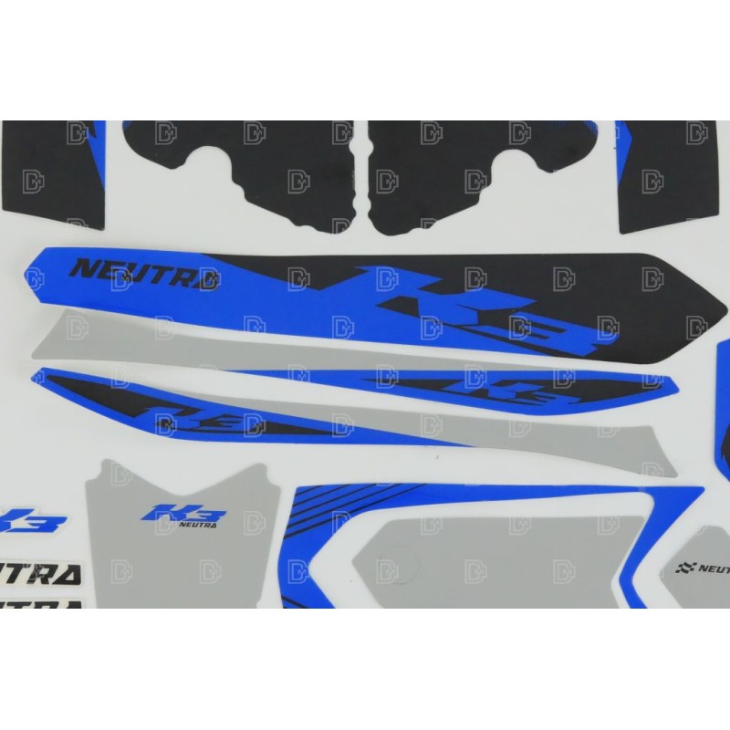 Kit autocollant NEUTRA 2025 K3 complet