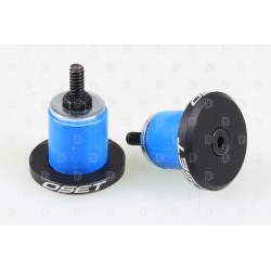 Embout guidon OSET TXP20 et TXP24 noir la paire