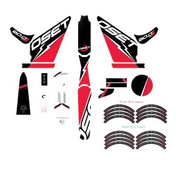Kit autocollant OSET 20.0R complet