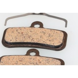 Plaquettes frein AV/AR OSET TXP 24 la paire