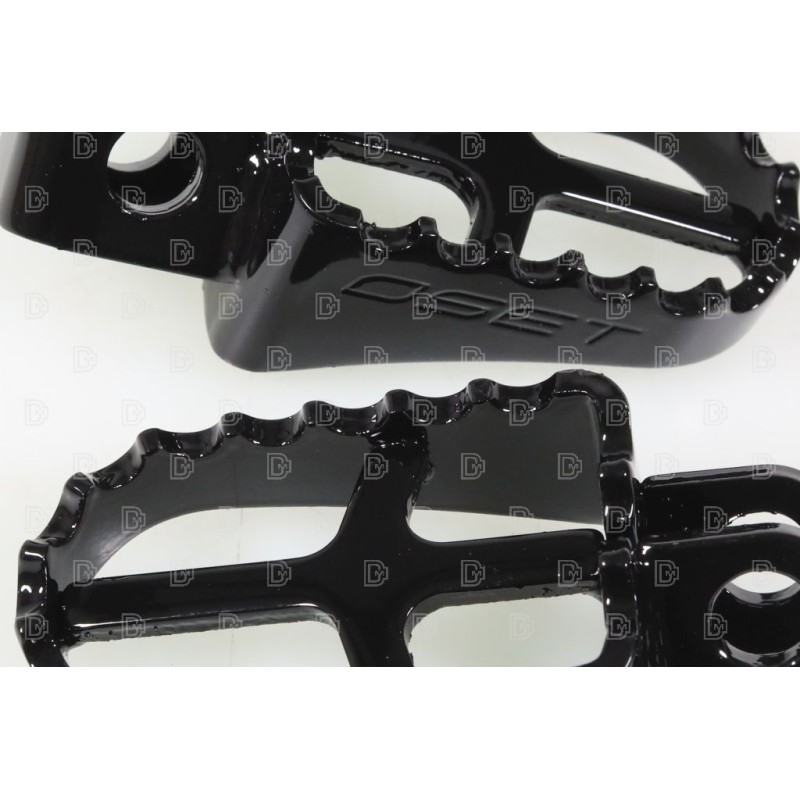 Repose pied acier OSET TXP20 et TXP24 noir la paire