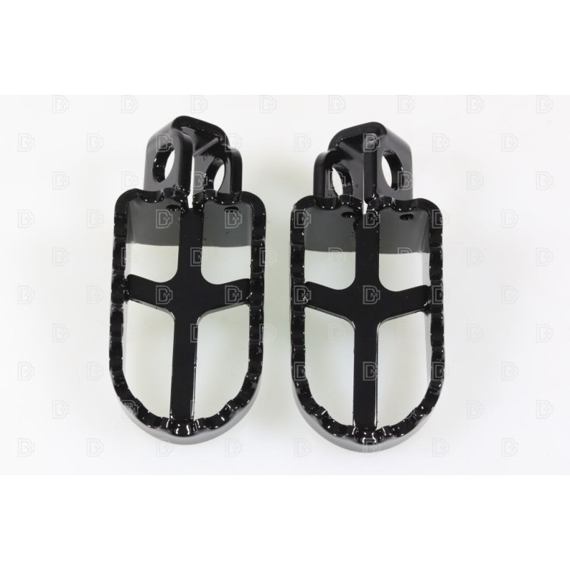 Repose pied acier OSET TXP20 et TXP24 noir la paire